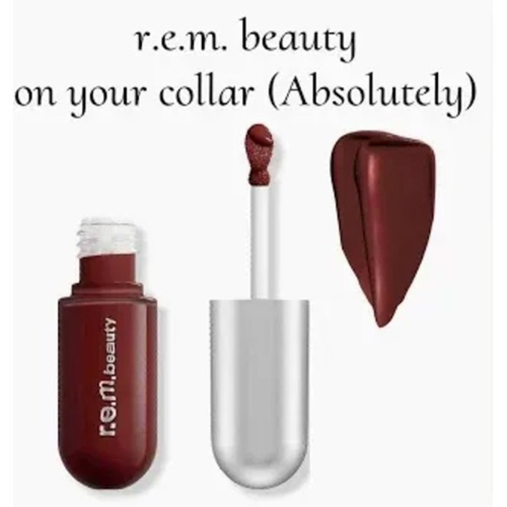 MSRP $19, R.E.M. Beauty, On Your Collar Liquid Lipstick in Absolutely, **NIB,